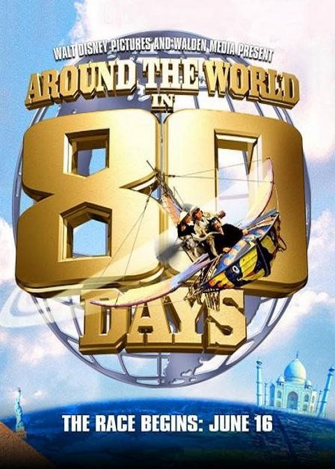 Le tour du monde en 80 jours - Photos et affiches. 8 Affiche Poster tour monde 80 jours around world days disney