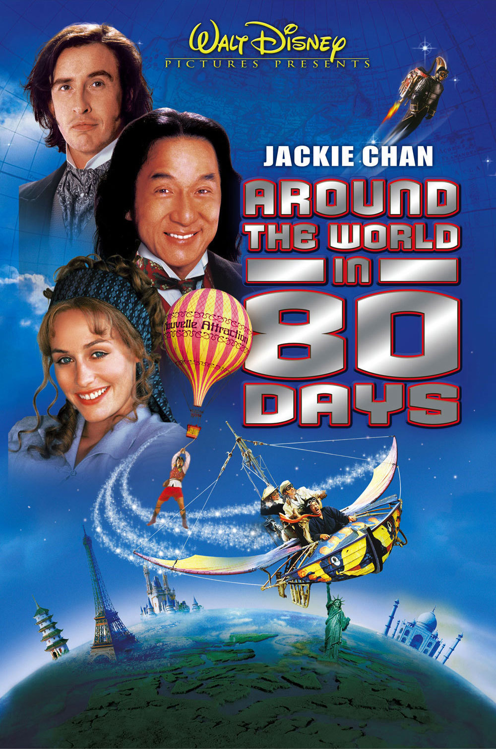 Le tour du monde en 80 jours - Photos et affiches. 6 Affiche Poster tour monde 80 jours around world days disney