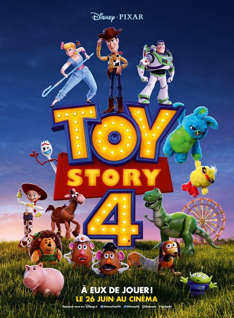 Toy Story 4 - Photos et affiches. 3 Affiche Poster de Toy Story 4 Pixar 2019