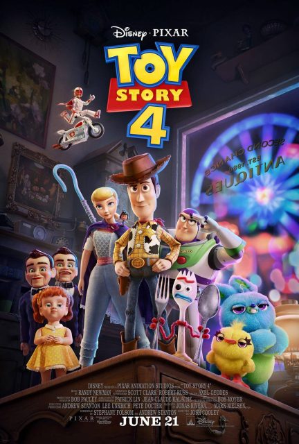 Toy Story 4 - Photos et affiches. 6 Affiche Poster de Toy Story 4 Pixar 2019