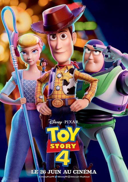 Toy Story 4 - Photos et affiches. 2 Affiche Poster de Toy Story 4 Pixar 2019