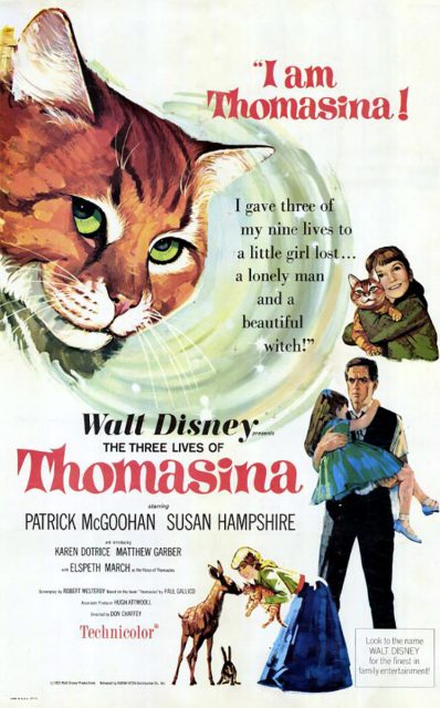 Affiche Poster trois vies thomasina three lives disney