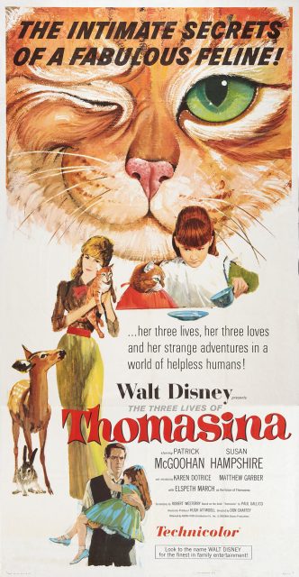 Affiche Poster trois vies thomasina three lives disney