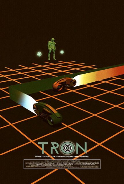 Tron - Photos et affiches. 5 Affiche Poster Tron Disney