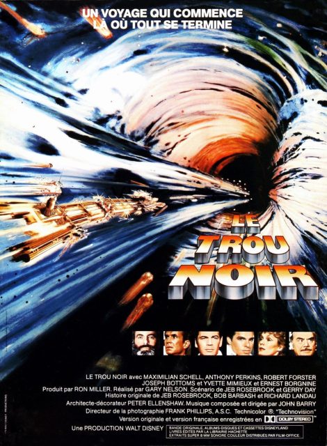 Affiche Poster trou noir black hole disney