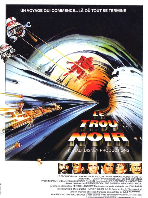 Affiche Poster trou noir black hole disney
