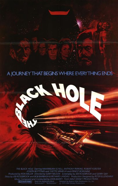 Affiche Poster trou noir black hole disney