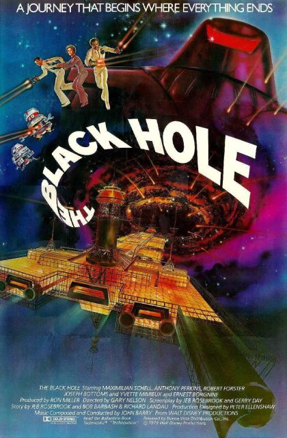 Affiche Poster trou noir black hole disney