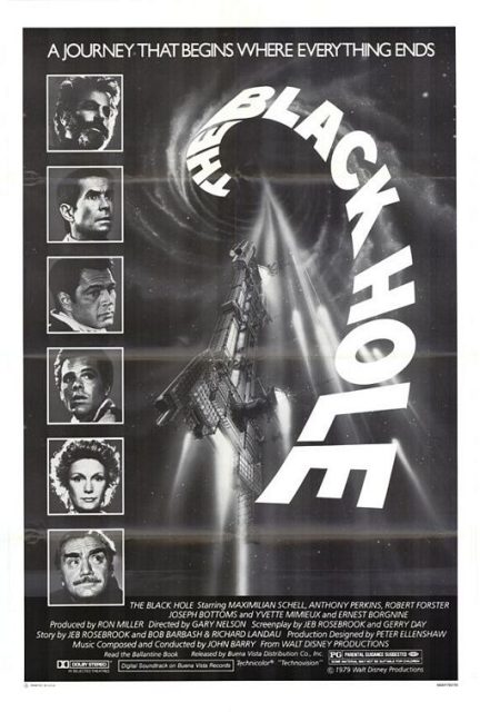 Affiche Poster trou noir black hole disney
