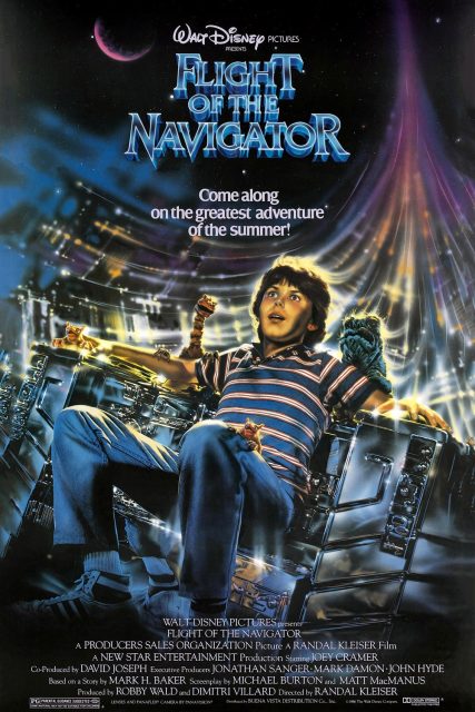 Affiche Poster vol navigateur flight navigator disney