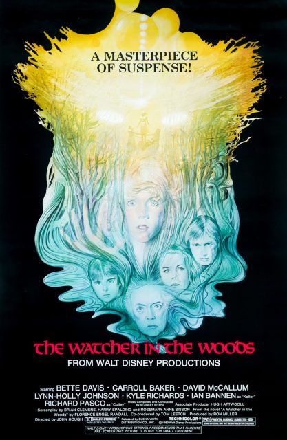 Affiche Poster yeux forêt watcher woods disney