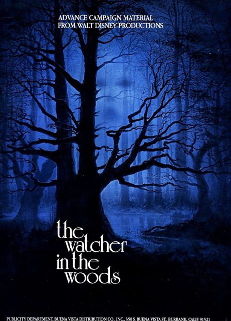Affiche Poster yeux forêt watcher woods disney