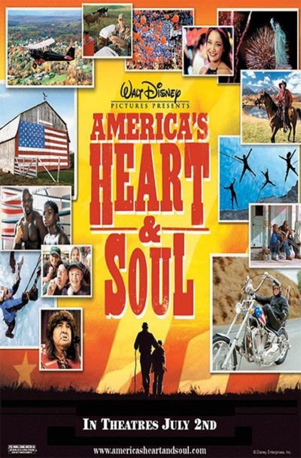America's heart and soul - Photos et affiches. 1 affiche poster america heart soul disney