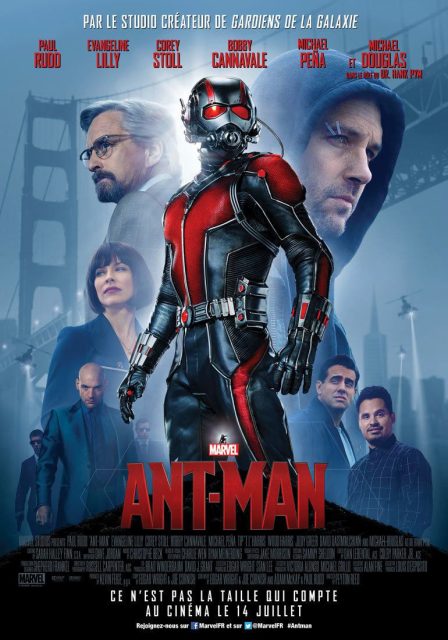 Ant-Man. 1 Affiche Poster de Ant-Man avec Paul Rudd et Evangeline Lilly 2015
