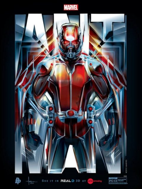 Ant-Man - Photos et affiches. 8 Affiche Poster Ant-Man Disney Marvel