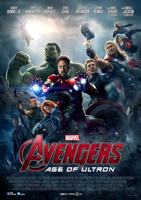 Avengers : l'ère d'Ultron. 12 Affiche Poster Avengers Ere Ultron Marvel Disney