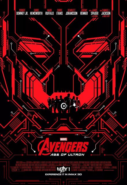 Avengers : l'ère d'Ultron. 29 Affiche Poster Avengers Ere Ultron Marvel Disney