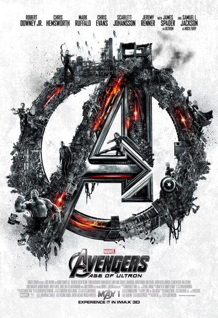Avengers : l'ère d'Ultron. 28 Affiche Poster Avengers Ere Ultron Marvel Disney