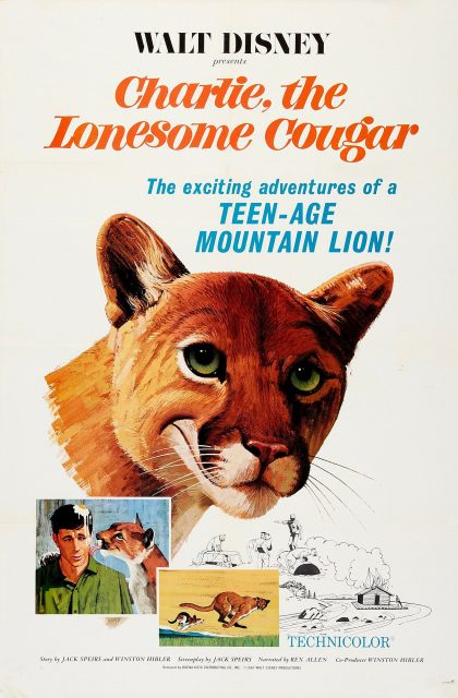 Charlie, le couguar - Streaming. 1 Affiche Poster charlie couguar lonesome cougar disney