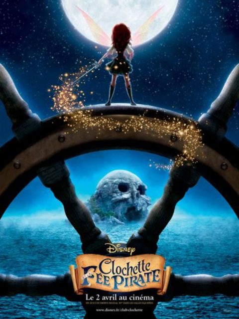 affiche poster clochette fée pirate tinkerbell fairy disney