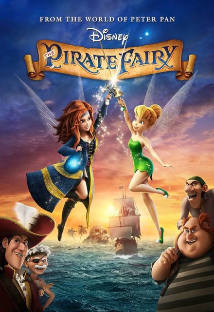 affiche poster clochette fée pirate tinkerbell fairy disney