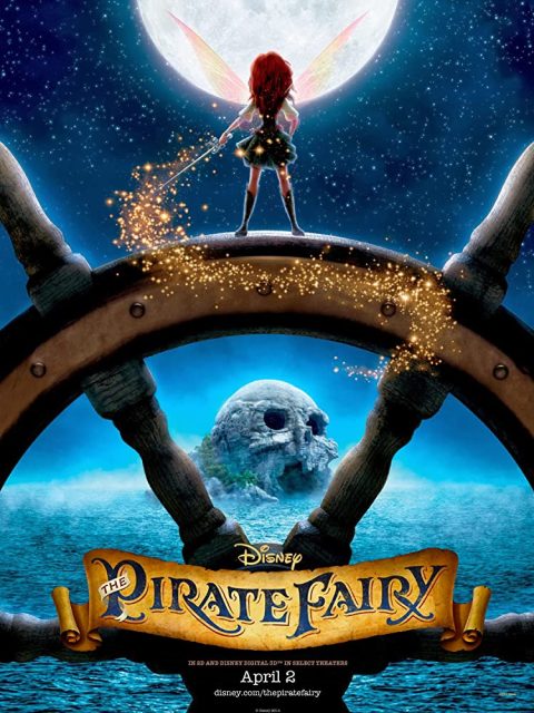 affiche poster clochette fée pirate tinkerbell fairy disney