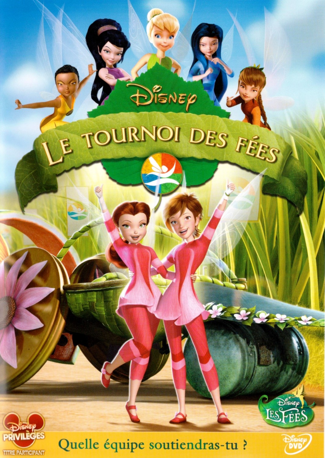 affiche poster clochette tinker bell tournoi fées pixie hollow games disney
