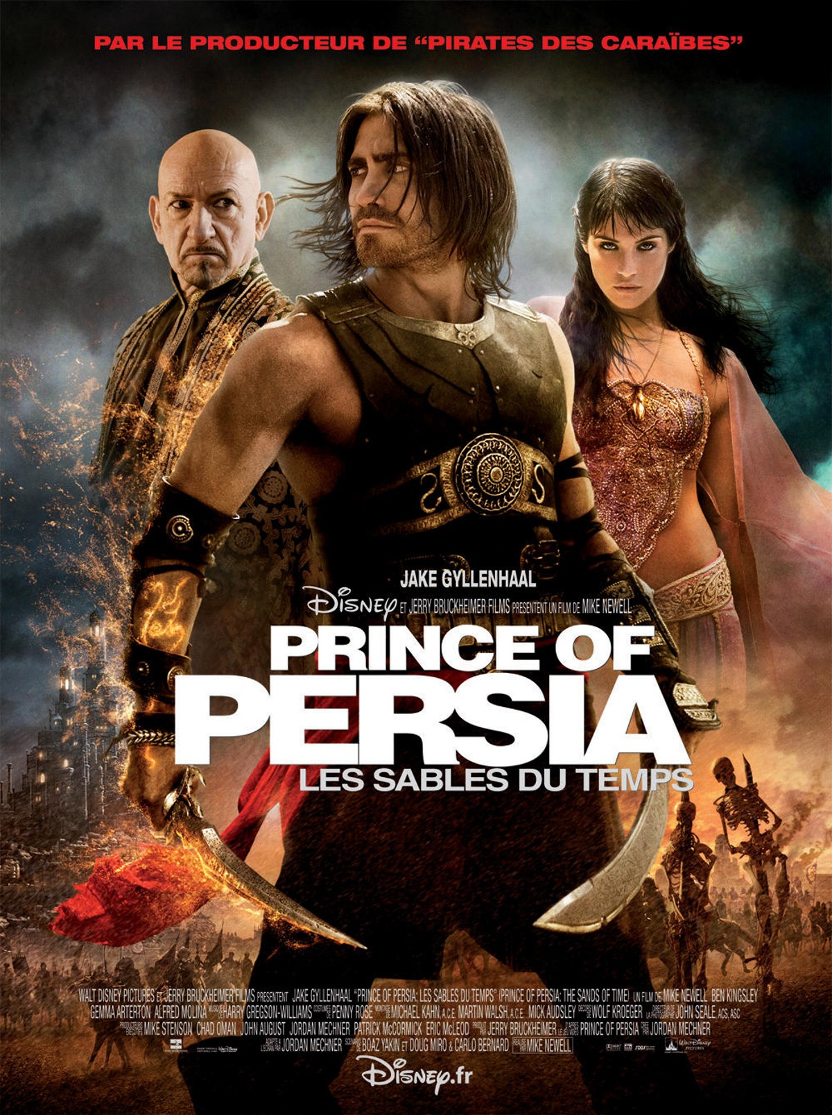 Affiche prince persia sable temps sand time disney