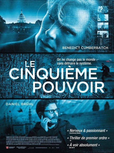 Le cinquième pouvoir. 1 Affiche Poster Cinquième pouvoir Fifth estate Disney Touchstone