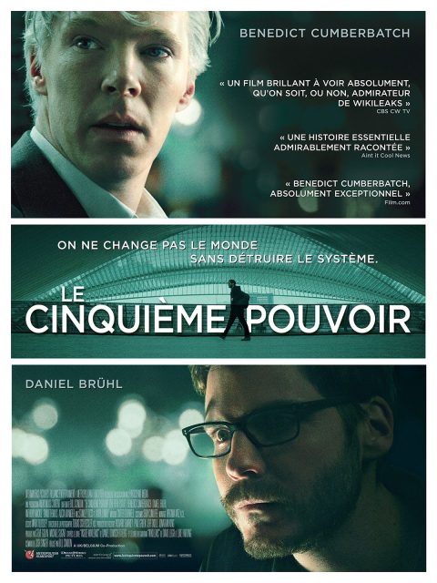 Affiche Poster Cinquième pouvoir Fifth estate Disney Touchstone