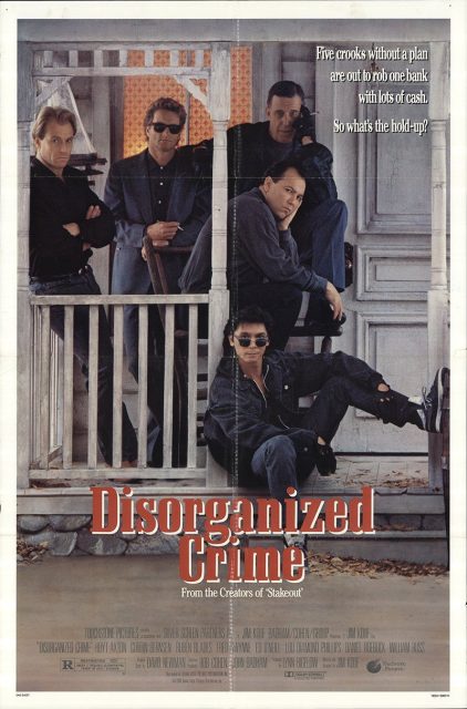 Affiche Poster désorganisation malfaiteurs Disorganized Crime disney touchstone