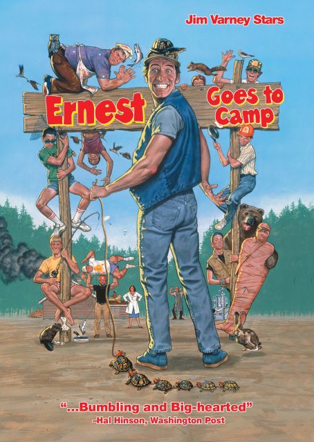 Affiche Poster ernest joyeuses colonies goes camp disney touchstone