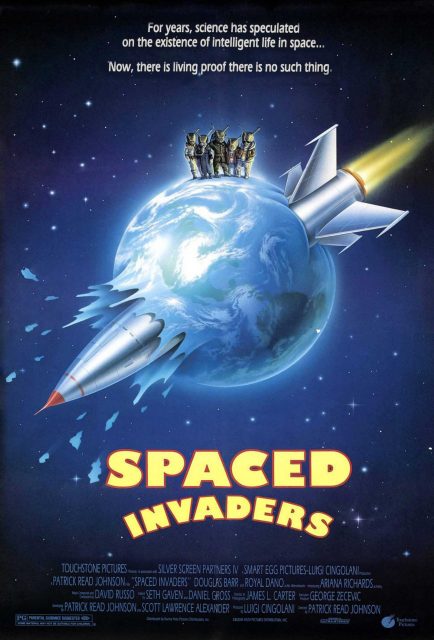 Affiche Poster marrrtiens spaced invaders disney touchstone