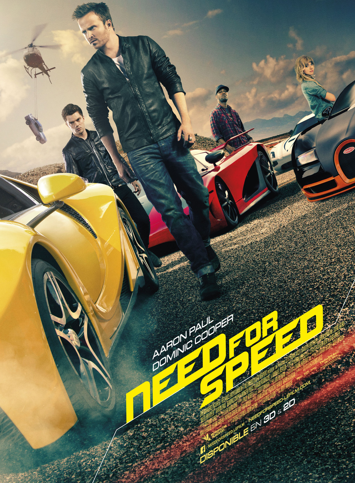 Need for speed. 15 Affiche Poster Need for speed disney touchstone pictures