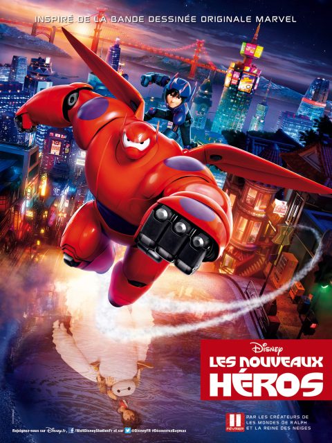 Les nouveaux héros - Photos et affiches. 5 affiche poster nouveaux heros big 6 disney