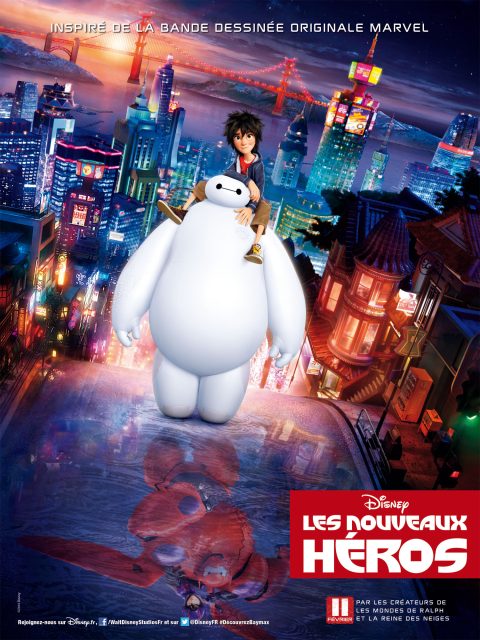 Les nouveaux héros - Photos et affiches. 2 affiche poster nouveaux heros big 6 disney