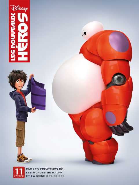 Les nouveaux héros - Photos et affiches. 3 affiche poster nouveaux heros big 6 disney