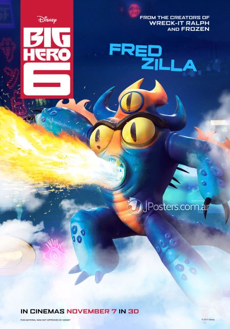 Les nouveaux héros - Photos et affiches. 11 affiche poster nouveaux heros big 6 disney