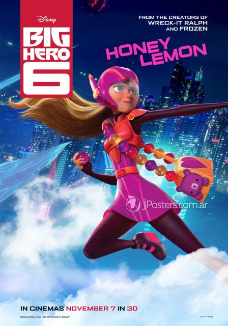 Les nouveaux héros - Photos et affiches. 9 affiche poster nouveaux heros big 6 disney