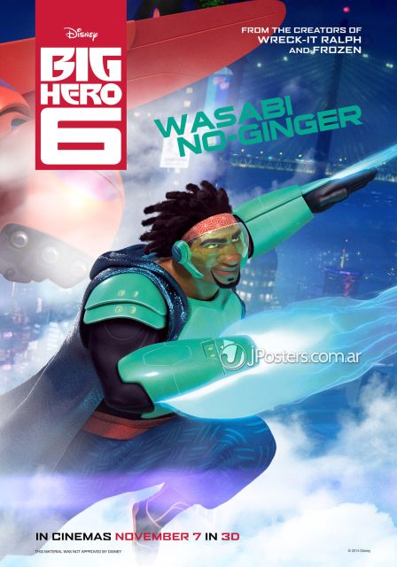 Les nouveaux héros - Photos et affiches. 8 affiche poster nouveaux heros big 6 disney