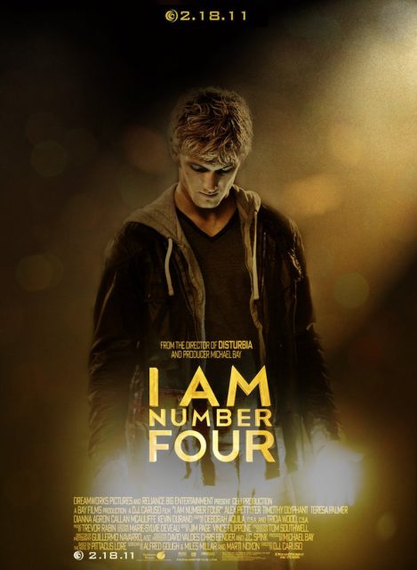 Numéro Quatre. 19 Affiche Poster Numéro quatre Number Four Disney Touchstone Pictures