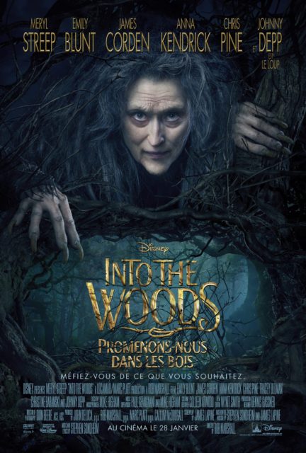 affiche poster into woods
