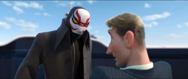 Professeur Callaghan / Yokai - Personnage - Les nouveaux héros. 3 professeur callaghan yokai personnage character nouveaux heros disney big