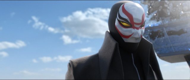 Professeur Callaghan / Yokai - Personnage - Les nouveaux héros. 8 professeur callaghan yokai personnage character nouveaux heros disney big