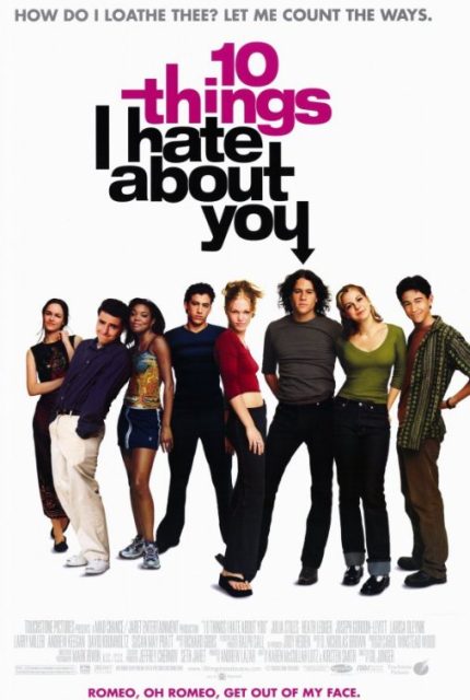 Affiche Poster 10 bonnes raisons larguer things hate disney touchstone