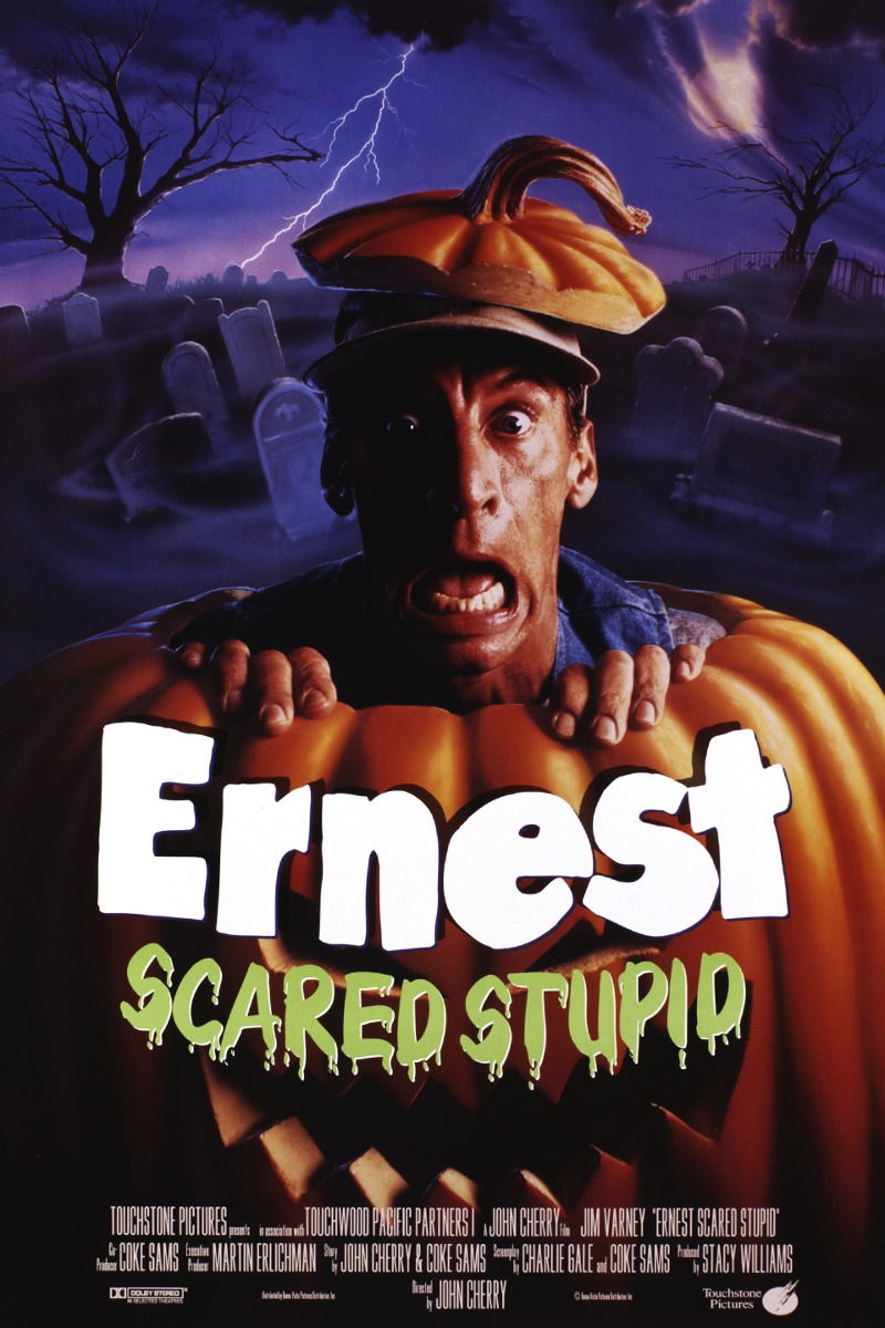 Affiche Poster ernest chasse monstres scared stupid disney touchstone