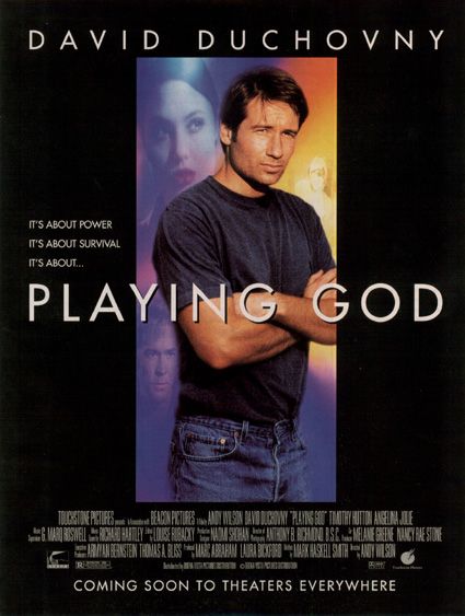 Affiche Poster damné playing god disney touchstone