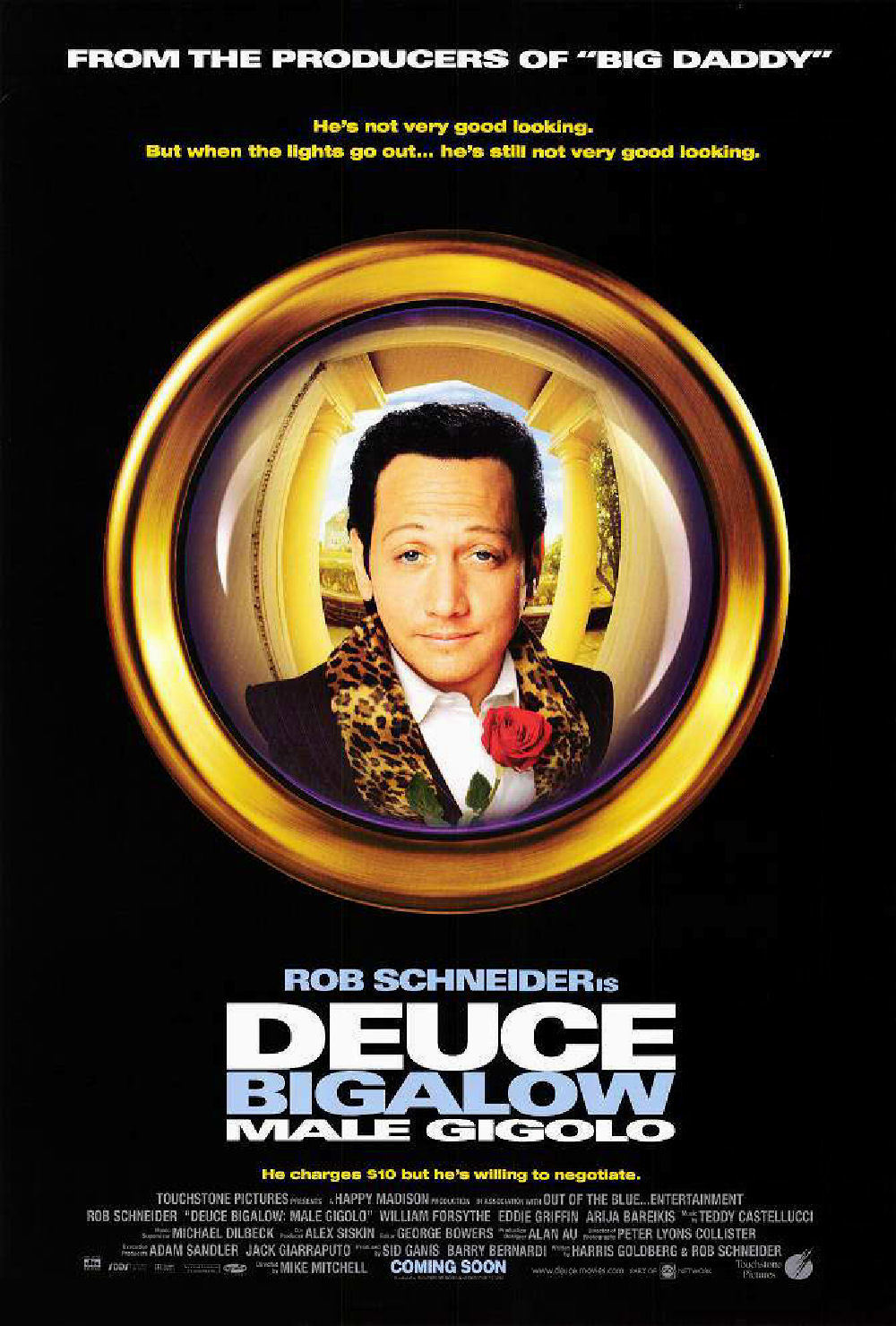 Affiche Poster deuce bigalow gigolo tout prix male disney touchstone