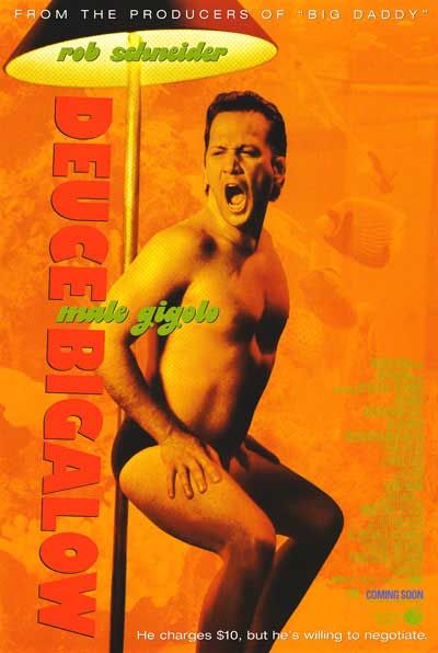 Affiche Poster deuce bigalow gigolo tout prix male disney touchstone