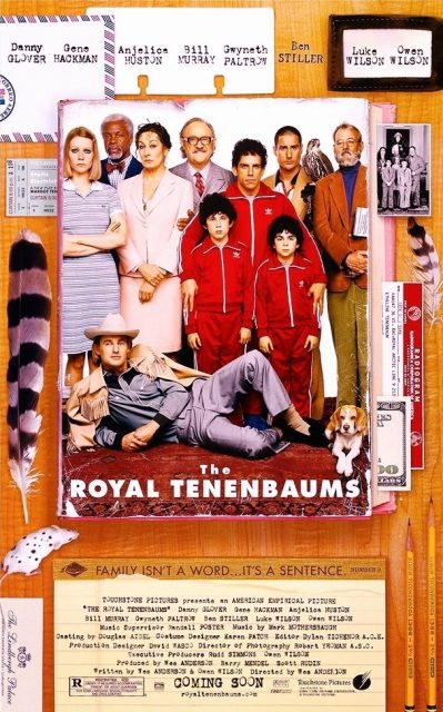 Affiche Poster famille royal tenenbaum disney touchstone
